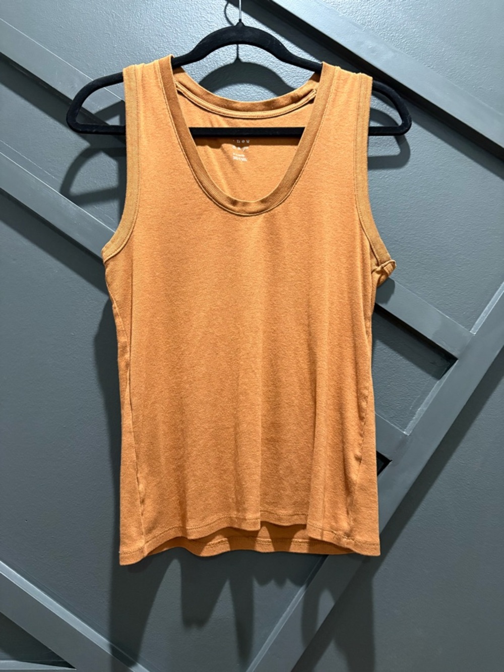 a new day Sleeveless Tank Top in Burnt Orange